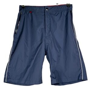 johnnie-O Pacific Blue Performance Shorts Size M Water Resistant Golf Outdoors